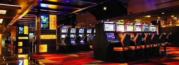 Casino floor at the Tropicana, AC